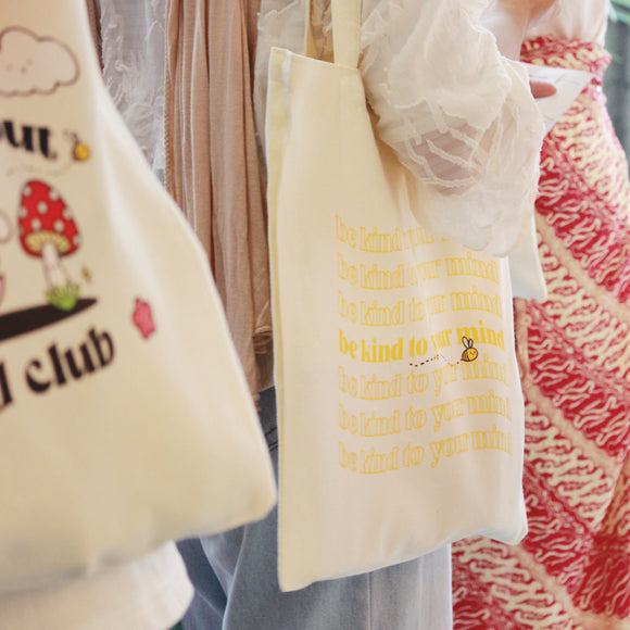 mindful tote bags