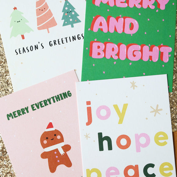 *limited edition* holiday postcards