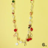 summer fruits neckalces & charms