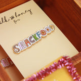 snackfood first enamel pins!