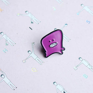 münsters: quiebo enamel pin