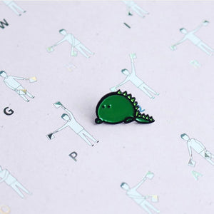 münsters: pike enamel pin